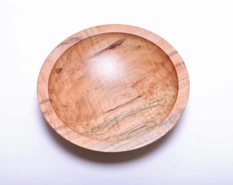 Spalted Maple Wooden Bowl 5 7/8" X 1 1/8"  #1796-1   Wooden Bowl Maple Bowl