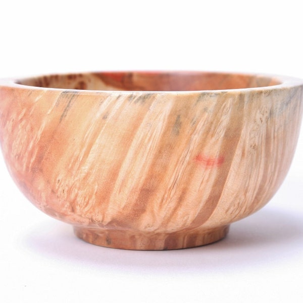 Boxelder Burl Wooden Bowl #1541 4" X 2"