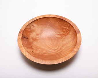 Quilted Maple Wooden Bowl #1772-2  10 1/2” X 2 3/8” Maple Wooden Bowl  Maple Bowl  Quilted Maple Bowl