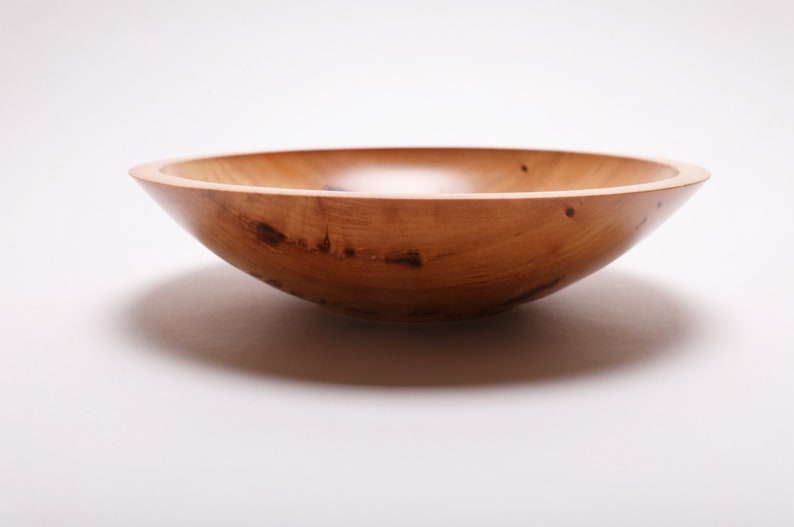 Sweet Gum Wooden Bowl 2043 11 1/4 X 2 3/4 wooden salad bowl wood bowl sweet gum bowl hand turned wooden bowl large wooden fruit bowl image 8