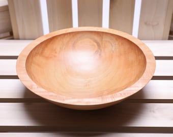 Sugar Maple Wooden Bowl   #2290   8 1/2" X 2 1/2"