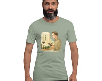 Funny Avocado Expert T-Shirt: Vintage Watercolor Foodie Tee