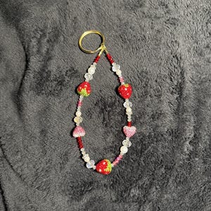 Coquette Keychain 7in chain