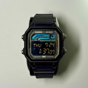 Custom &quot;MARINE&quot; Modified Watch Based on Casio WS1600, New in Box, Digital Watch