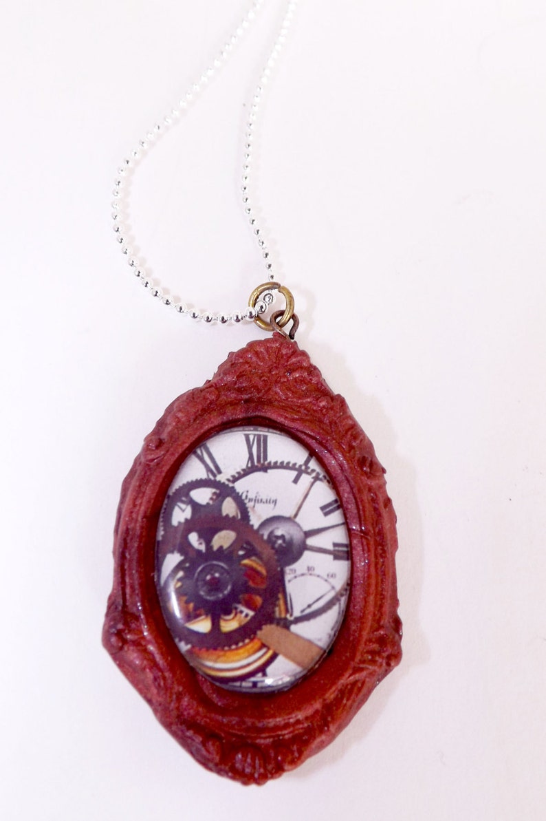 unisex necklace Steampunk Jewelery Steampunk clock necklace unisex jewellery steampunk necklace,christmas gift,stocking filter