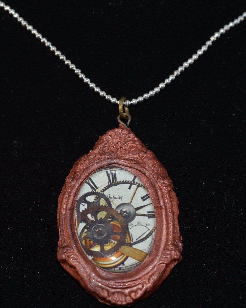 unisex necklace Steampunk Jewelery Steampunk clock necklace unisex jewellery steampunk necklace,christmas gift,stocking filter