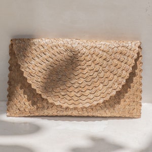 Rattan clutch purse 2025