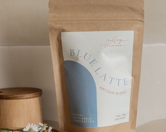 Blue Tea Latte Powder