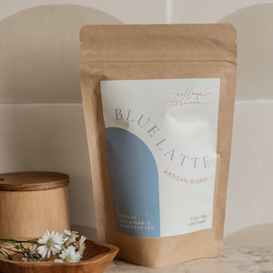 Blue Tea Latte Powder