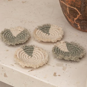 Sage Patterned Coasters