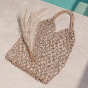 Natural Net Market Tote image 1