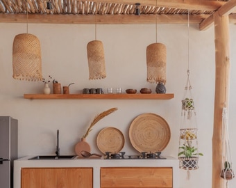 Borneo Rattan Pendant