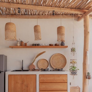 Borneo Rattan Pendant