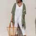 Raja Leather and Cane Everyday Bag main image 1