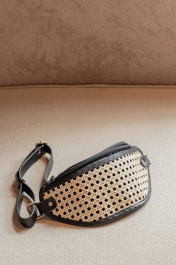 Cane sling shop bag
