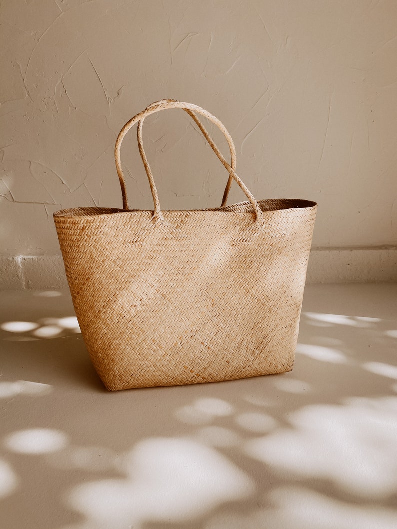 Bolso tote para todos los días Natural