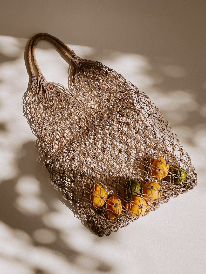 Natural Net Market Tote image 4