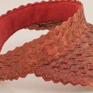 Chapéu com viseira: estilo rattan âmbar (ajustável, feito à mão, proteção UV) imagem 9