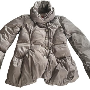 Marithé François Girbaud Down Jacket – Dark Brown – Size XS