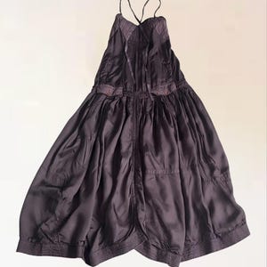 Marithé + François Girbaud Purple Trapeze Long Dress – Size 42 FR
