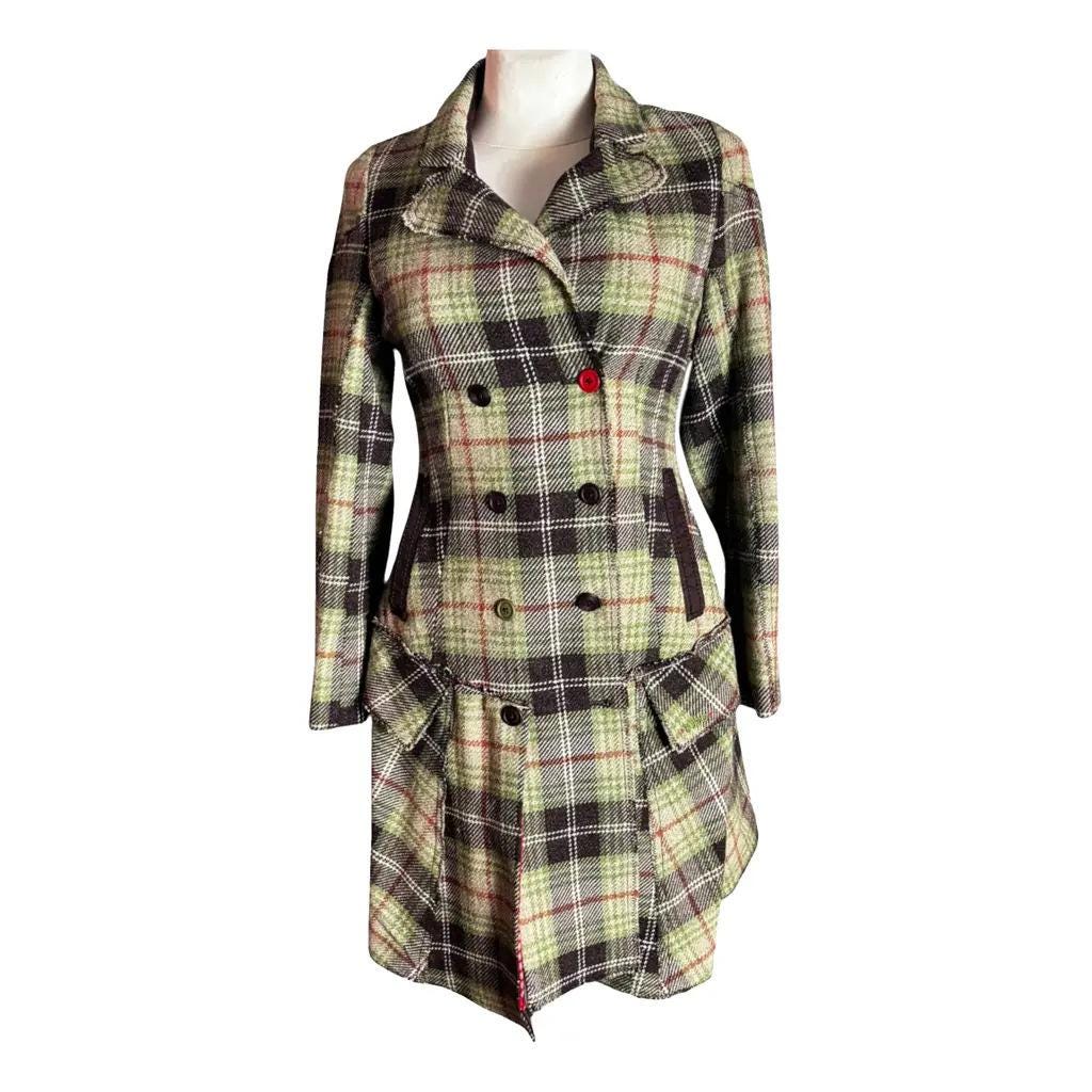 Veste Redingote M&F Girbaud - Taille L, Finement Rayée, Occasion Comme Neuve