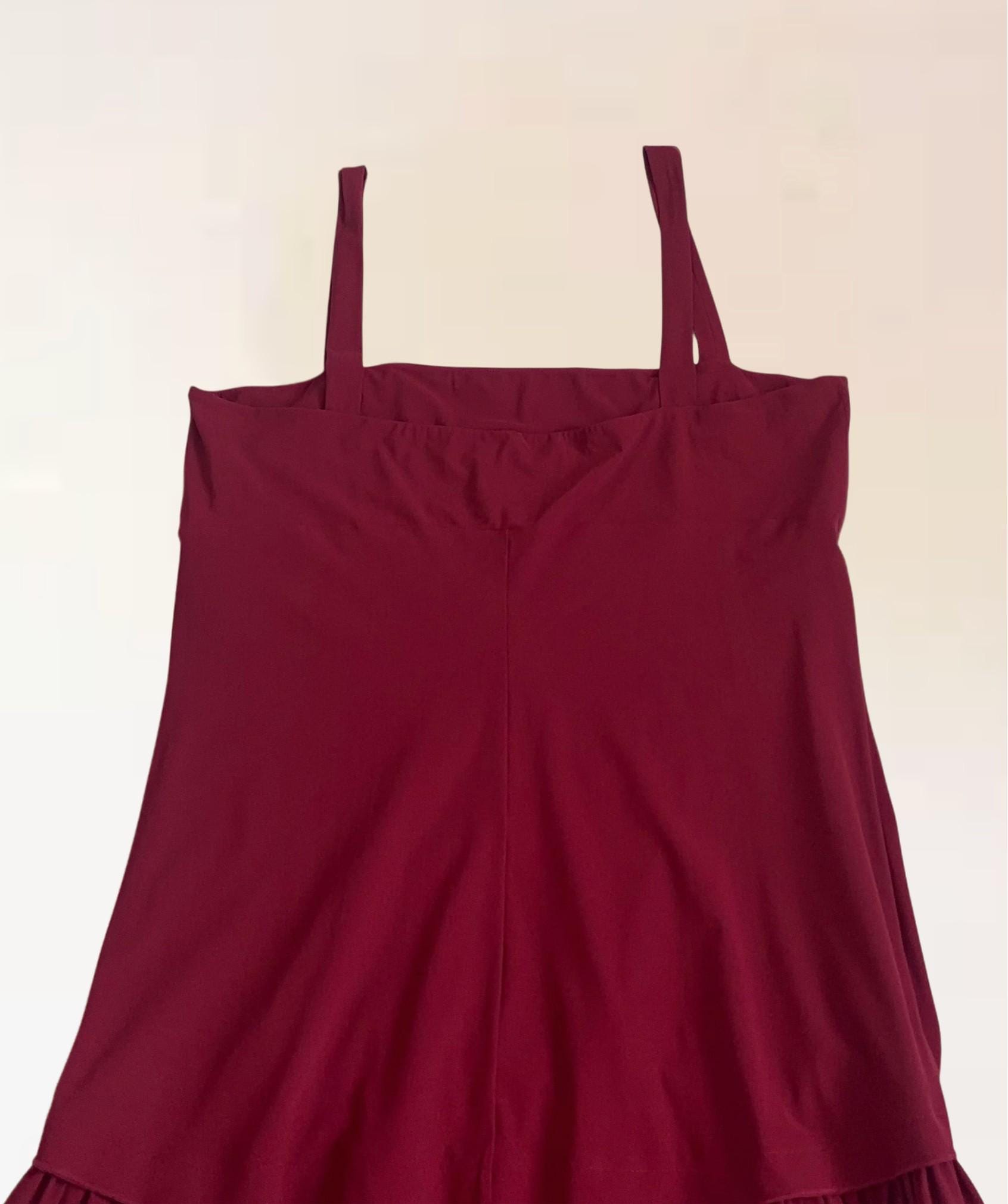 Robe Boule Girbaud Rouge - Modulable Et Ajustable - Taille S - En Toile De Coton/polyamide - Occasion En Excellent état
