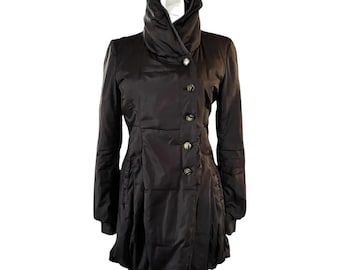 Marithé François Girbaud Down Jacket – Dark Brown – Size XS