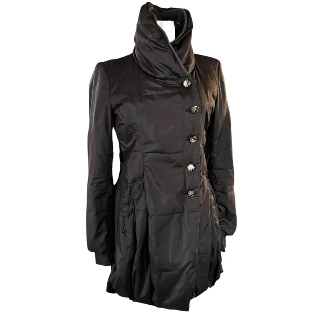 Marithé François Girbaud Down Jacket – Dark Brown – Size XS