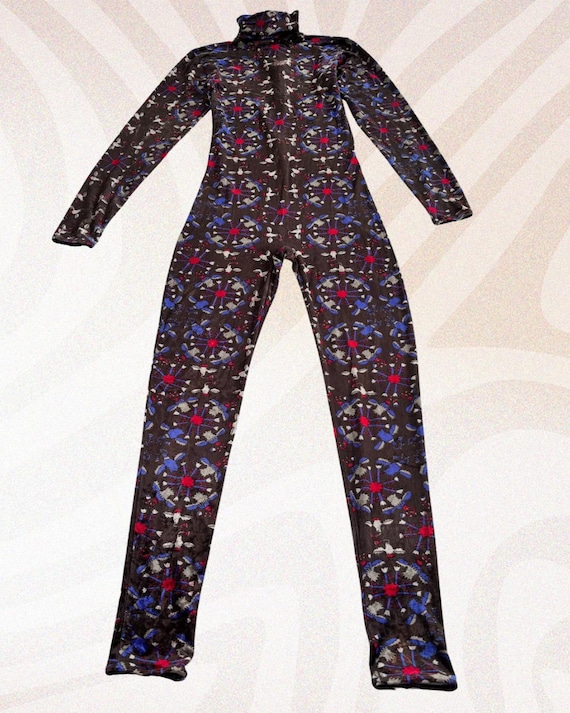 Ensemble Veste & Pantalon Velours Bleu - Marithé Et François Girbaud Taille 40/42 - Occasion Bon État