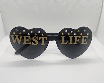 Custom Concert Glasses -  Westlife