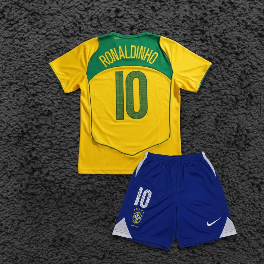 Buy 2002 Ronaldinho Brazil Jersey Online In India - Etsy India