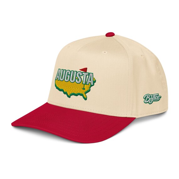 Augusta Embroidered Golf Hat – Retro Augusta Georgia Cap - Etsy display picture 2