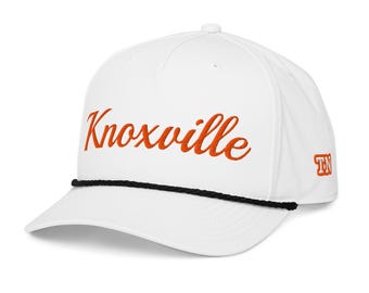 Knoxville Rope Hat: Tennessee Embroidered Trucker Cap