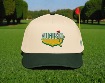 Augusta Embroidered Golf Hat – Retro Augusta Georgia Cap