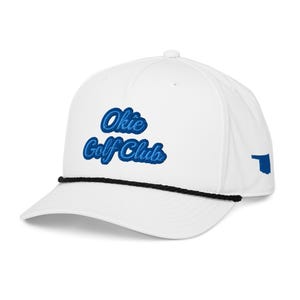 Okie Golf Club Rope Hat: Oklahoma Embroidered Richardson 258 Cap