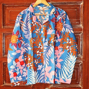 Indian Cotton Pajama Set: Lightweight Women&#39;s Night Suit