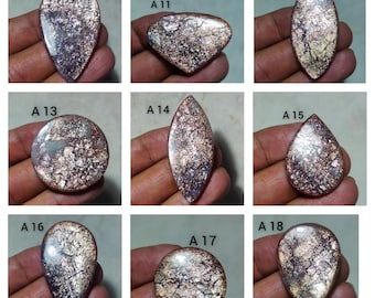 Natural Rainbow Iolite Sunstone  Cabochon – Bloodshot Flashy Gemstone