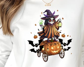 Halloween Cute Funny Ghost Pumpkin Png, Cute Ghost Pumpkin Halloween Png, Retro Preppy Fall Pumpkin png, Spooky Season