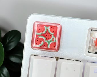Anpassade frukttangentbord, unika tillbehör till mekaniska tangentbord, färgglada fruktdesigner