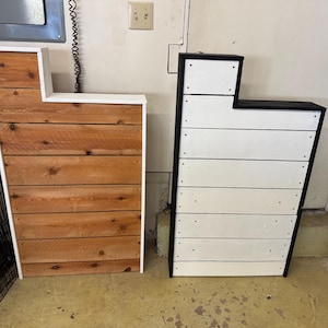 Custom mailbox, mailbox base, modern mailbox, mailbox post, painted cedar wood, waterproof