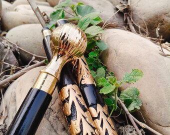 Personalized Engraving Handmade Brass Chalice Goblet, Royal Engraved King’s Wine Cup, Vintage Brass Wine Glass, Medieval Style Goblet, Gift