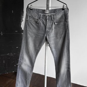 Edwin Tokyo Japan heren grijze relaxte taps toelopende jeans