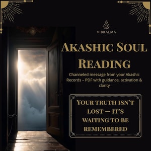 Akashic Soul Reading | Personalized Channeling PDF | Divine Guidance & Energy Activation