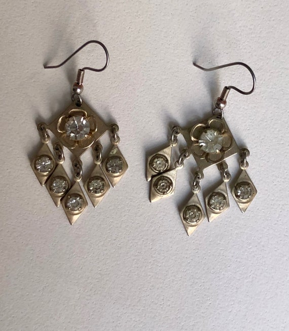 beautiful bohemian rhinestone dangle drops View 2