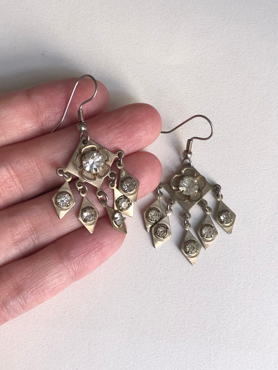 beautiful bohemian rhinestone dangle drops View 3