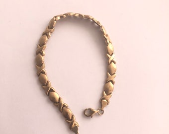 Real gold outlet xoxo bracelet