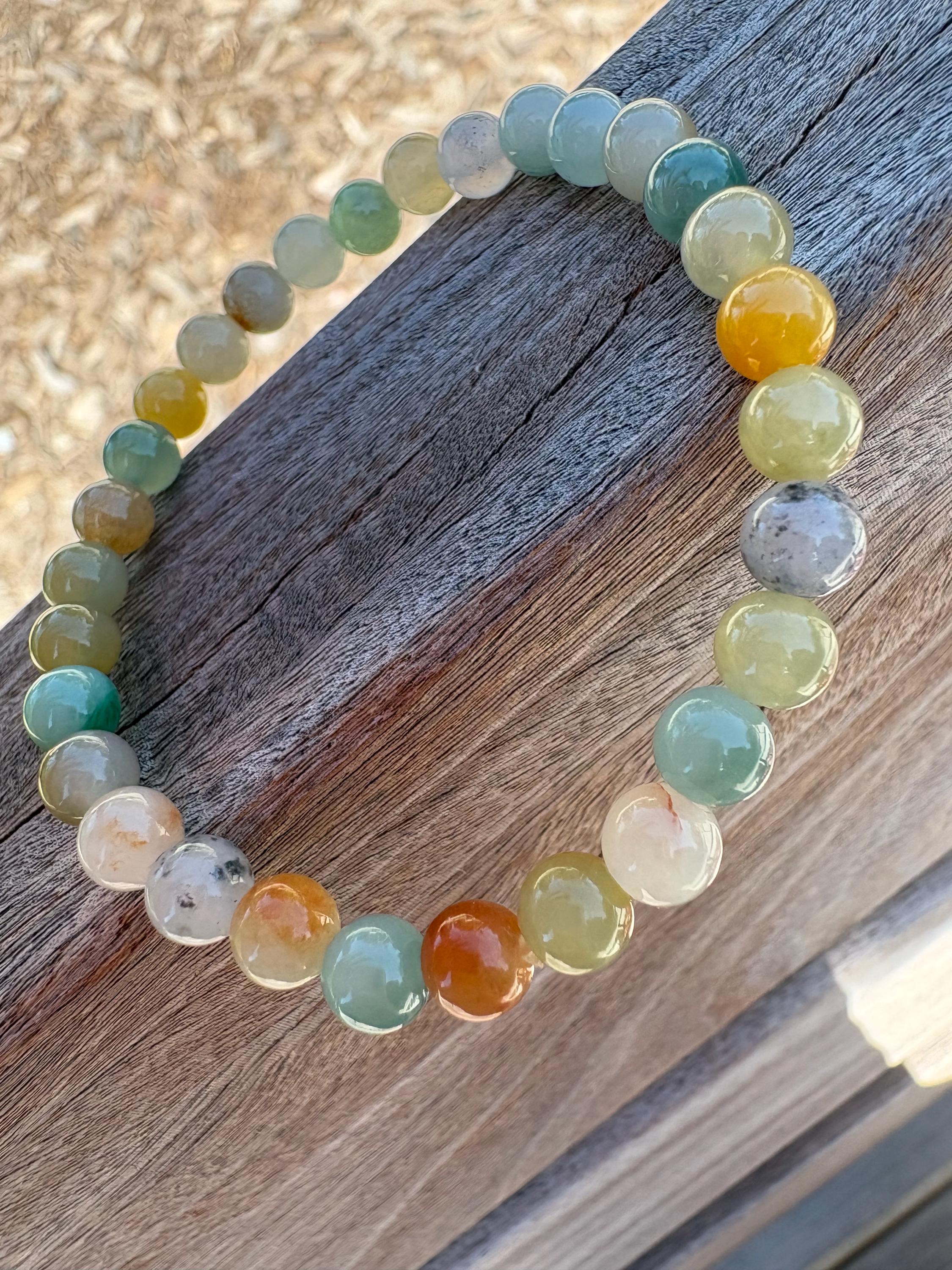 上質な翡翠のブレスレット - Etsy 日本