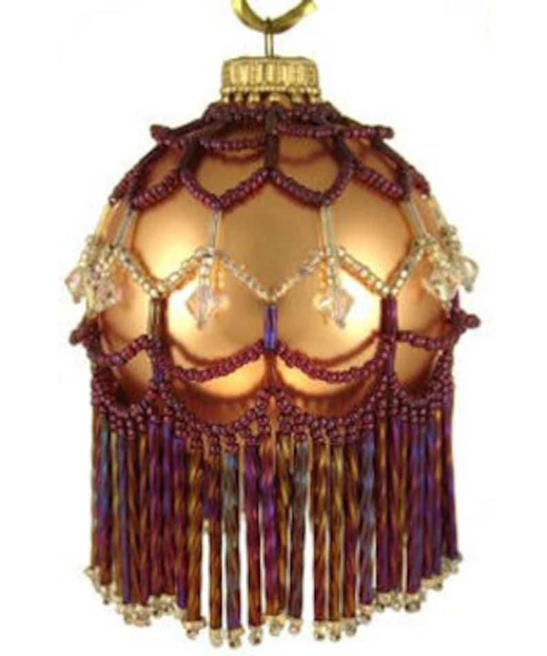 Victoria Beaded Ornament Pattern Etsy
