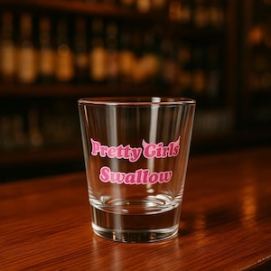 Funny Shot Glass: Vibrant Party Drinkware for Bachelorette Parties