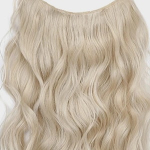 Blonde One Piece Clip in Hair Extension